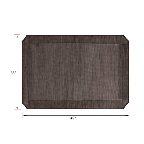 Veehoo Dog Bed Cover for CWC1803-XL - color: Brown, size: 49.0"L x 33.0"W x 0.2"Th