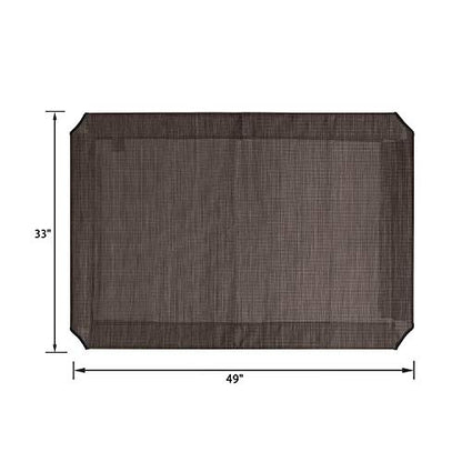 Veehoo Dog Bed Cover for CWC1803-XL - color: Brown, size: 49.0"L x 33.0"W x 0.2"Th