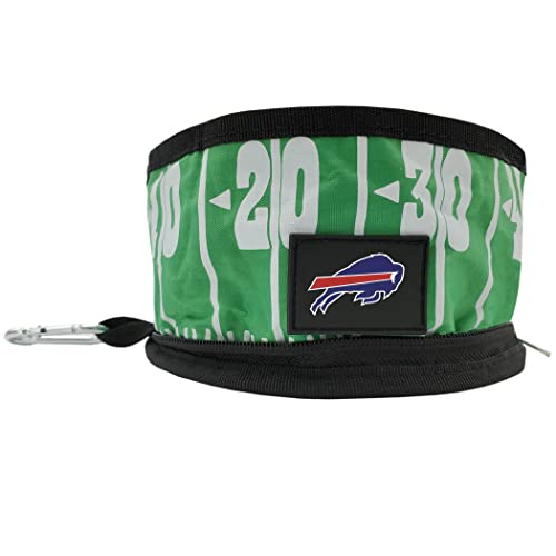 Pets First NFL Collapsible Pet Bowl - color: Buffalo Bills, style: 1 Pack