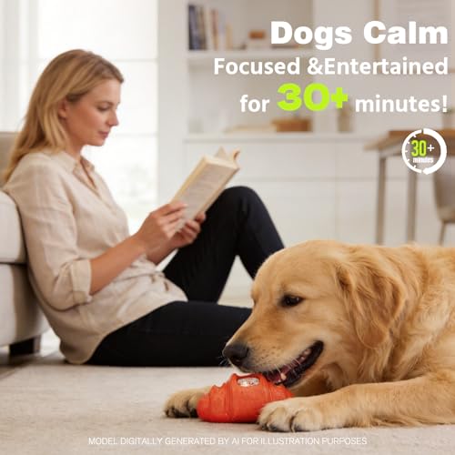 Durable Frozen Dog Chew Toy for Aggressive Chewers,Interactive Treat Dispensing Toy for Crate Training & Anxiety Relief,Food-Grade Nylon, Coffee Wood Fiber, Easy to Clean,For Medium & Large Dogs - color: Croissant Shape