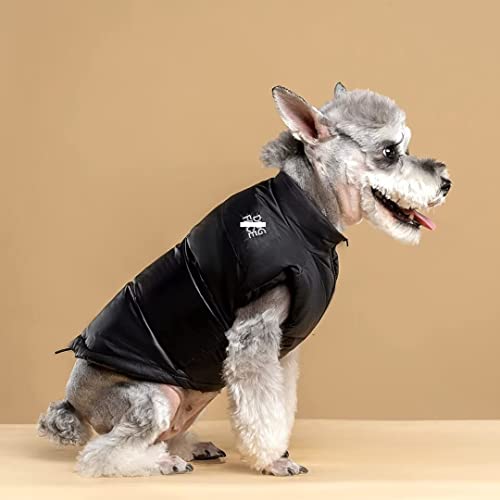 Dog Winter Coat Vest -Windproof Jacket for Small Medium Dogs-Puppy Winter Warm Dog Clothes Apparel for Cold Weather - size: X-Large