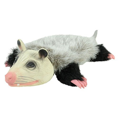 Hyper Pet Real Skinz Opossum Plush Dog Toy, Medium (Pack of 12) - size: Medium (Pack of 12), style: Opossum