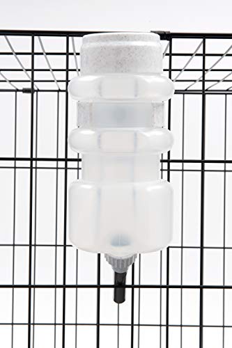 Lixit Top Fill NO-Drip Water Bottles for Dogs. (44 FL Oz (Pack of 2), White) - color: White, size: 44-Ounce / 2 Pack