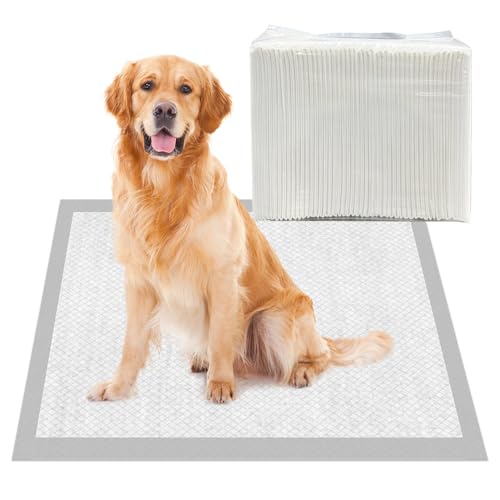 Dog Pee Pads 50 Count, 28'' x 34'' Puppy Pads with Leak-Proof Quick-Dry Design, Pet Training Pads for Potty Training Strong Absorbency