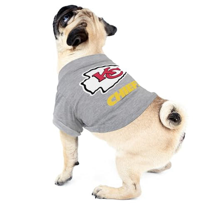 Littlearth NFL Kansas City Chiefs Pet T-Shirt, Team Color, Medium - color: Kansas City Chiefs, size: Medium