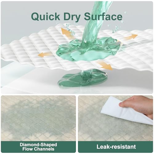 Gardner Pet Dog Pee Pads Extra Large 22"x37", 30 Count, Puppy Pee Pads with Adhesive Sticky Tape, Leak Prevention Disposable Training Bed Pads for Doggie, Cat, Rabbit, Suitable for Crate/Cage - size: 22" x 37" (30 Ct)