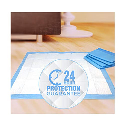 Four Paws Wee-Wee Superior Performance Unscented Pee Pads for Dogs & Puppies, Quilted Leak-Proof Dog Housebreaking Potty Training Floor Protection, 22" x 23", 14 Count - size: 14 Count