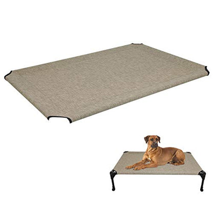Veehoo Dog Bed Cover for CWC1803-L - color: Beige Coffee, size: 42.0"L x 30.0"W x 0.2"Th