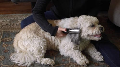 MISTIC COOL Alpha Pro Dog Trimmer for Grooming | Painlessly Removes Knots & Tangles from Long Haired Dogs | Dematting Comb for Dogs & Cats, Pet Grooming Tool