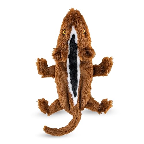 FGA MARKETPLACE Squirrel Flat NO Stuffing NO Squeak Plush Dog Toy, Funny Style Will Entertain Your Pet for Hours, Recommended for Small and Medium Dog 21 INCH Long - color: Chipmunk