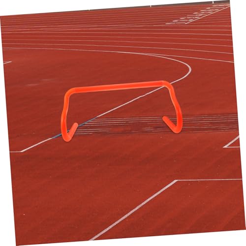 Toyvian Portable Detachable Hurdles for Agility Training Lightweight PVC Jumping Hurdle Set Speed Training Equipment for Football and Soccer Outdoor Fitness