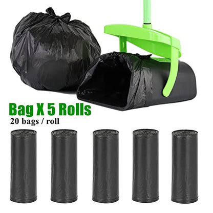 MXF Dog Poop Bag, 100 Dog Waste Bags for MXF Pooper Scooper Swivel Bin & Rake Kit