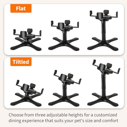 Dog Bowl Stand - This Stand Compatible with Stanley, Yeti, Coldest Dog Bowl, Meanwhile Ideal for Large, Medium, Small Breeds, Use to Elevate, Raise Pet Dishes, (Bowls not Included)