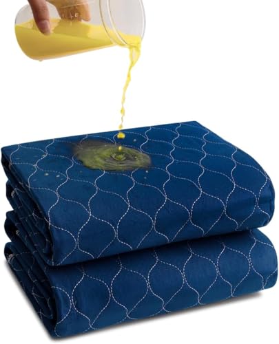 Alsunny® Hide Stains Pads for Beds for Incontinence Adults 36x72 Inch (2pack),Bed Pads for Incontinence Washable Extra Large,Blankets Waterproof and Stain Proof,Incontinence Bed Pad Washable for Adult - size: 36x72 Inch(2 Pack)