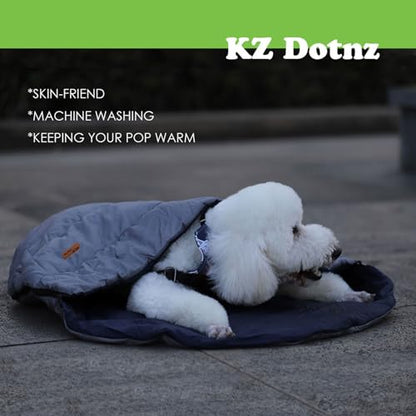 Portable Camping Travel Dog Bed, Waterproof Extra Large Camping Dog Bed/Mat, Rollable Portable Pet Dog Sleeping Bag - size: Medium
