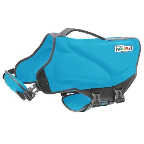 Outward Hound Dawson Swim Blue Dog Life Jacket, XS - color: Blue, size: X-Small (Chest Girth: 11"-15")