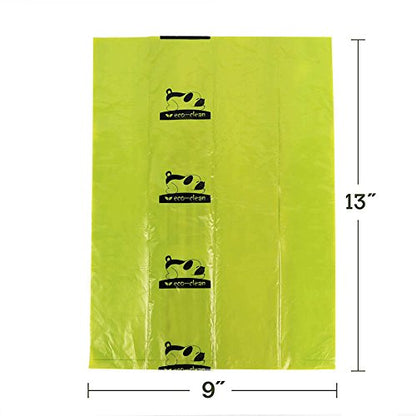 ECO-CLEAN Poop Bags, 36 Rolls/540 Dog Poop Bags with Dispenser, Dog Waste Bags, Unscented, Leak-Proof, Easy Tear-Off - color: 36 Rolls/540 Bags+Dispenser