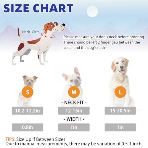 KOOLTAIL Martingale Collar for Dogs for Small Medium Large Dogs, Soft Padded Nylon No Pull Dog Collar with Buckle, Adjustable No Slip Heavy Duty Durable Puppy Training Collar for Boys Girls, Blue M