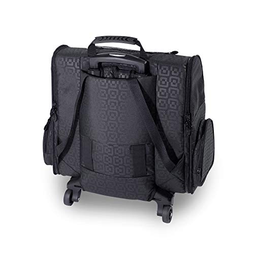 Gen7Pets Dog Carrier - Medium Black Roller Bag Pet Carrier - color: Black, size: 16.5"L x 10.5"W x 19.0"H