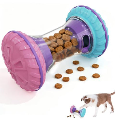BoYoYo Interactive Dog Toys, Dog Puzzle Toys for Smart, Dog Enrichment Toy to Keep Them Busy, Rose - color: Rose