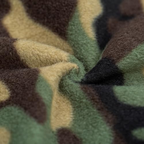 Camo French Bulldog Clothes Dog Hoodie Sweatshirts with Pockets for Small Dogs Puppy Chihuahua Coat Clothing Pet Cat Hoodie Fleece Dog Sweaters Costume - color: Camo, size: XS