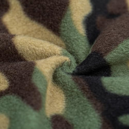 Camo French Bulldog Clothes Dog Hoodie Sweatshirts with Pockets for Small Dogs Puppy Chihuahua Coat Clothing Pet Cat Hoodie Fleece Dog Sweaters Costume - color: Camo, size: XL