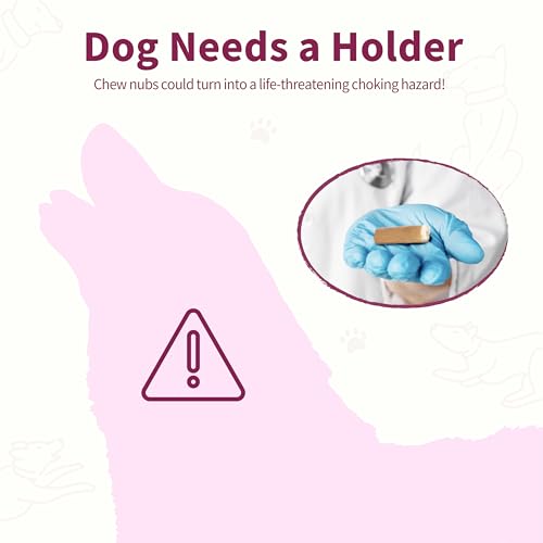 PetClan Chewise Bully Stick Holder, Improved Bully Sticks Holder, Ultimate Secure Heavy Duty, BPA-Free Safety Device to Prevent Choking, Fits Various Bully Sticks and Dog Sizes - color: Pink, size: Standard