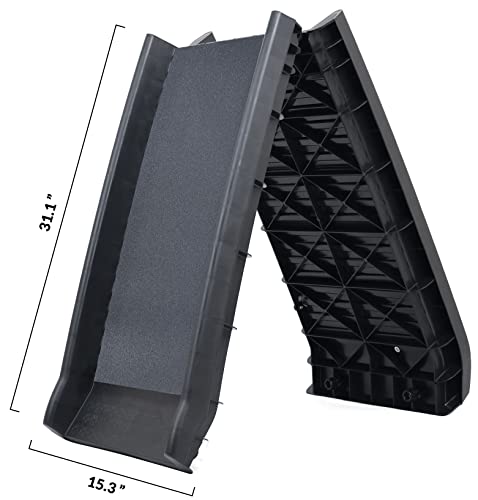 Elevon Folding Pet Ramp – 62 Inch – Ramp – Black - style: Ramp