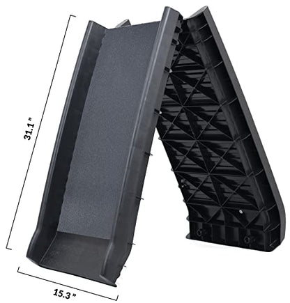 Elevon Folding Pet Ramp – 62 Inch – Ramp – Black - style: Ramp