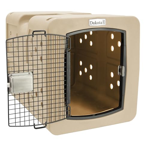 dakota283 G3 Framed Door Kennel - Large - Sandstone - color: Sandstone, size: Large