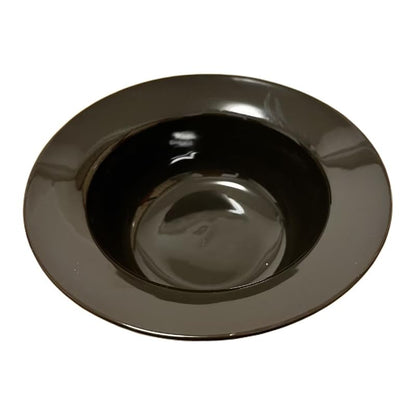 Food-Grade Ceramic Pet Water Bowl for Cats & Small Dogs (Baimomth-Pet WaterBowl-Black-003) - color: Baimomth-Pet WaterBowl-Black-003