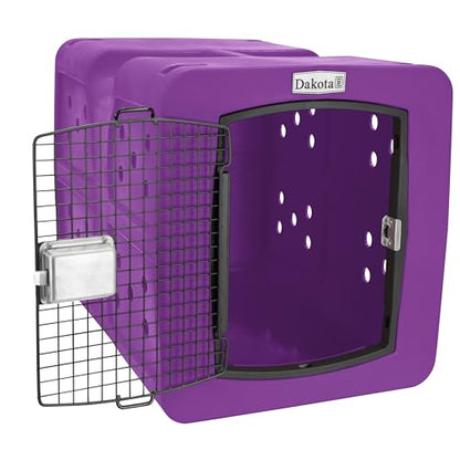 dakota283 G3 Framed Door Kennel - Large - Purple - color: Purple, size: Large