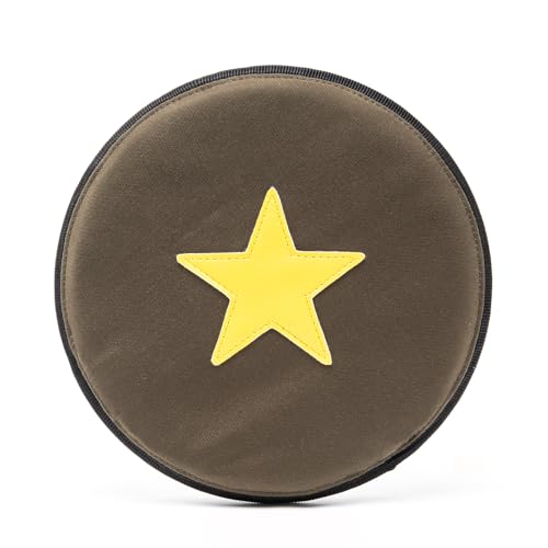 TSPRO Tactical Dog Flying Discs, Anti-Rip Nylon for Aggressive Chewers & Medium to Large Dogs, Water Floating Flyer, Lightweight for Indoor/Outdoor Play, Training, Parks & Yards (9.5", Green) - color: Green