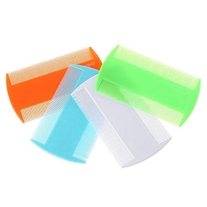 Pet Comb Cat Comb Dense Teeth Massage Hair Trimmer Double Side Animal Dog Grooming Brush 4Pcs