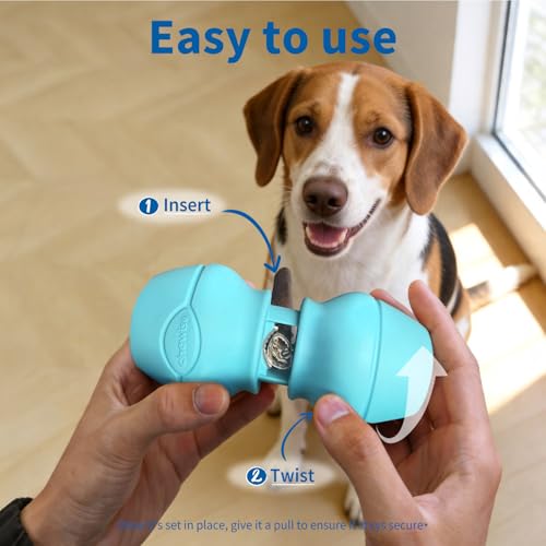 PetClan Chewise Bully Stick Holder, Improved Bully Sticks Holder, Ultimate Secure Heavy Duty, BPA-Free Safety Device to Prevent Choking, Fits Various Bully Sticks and Dog Sizes - color: Teal, size: Standard