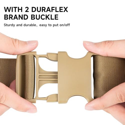 EXCELLENT ELITE SPANKER Tactical Dog Harness Patrol Harness Service Dog Vest Military Dog Vest Working Dog Vest with Handle(Coyote Brown-S) - color: Coyote Brown, size: S-(23.5 - 29.5")