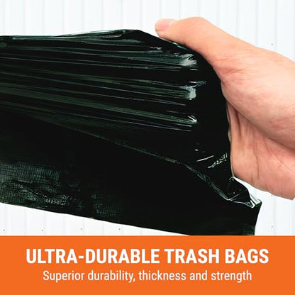 Pupzle Dog Poop Bin Liners, 3.2 Gallon Trash Bag Refills with Drawstrings for Pupzle RECTANGLE Dog Poop Bin, Heavy Duty, Leak-Proof Replacement Bags (ONLY), Lavender Scented, 30 Count