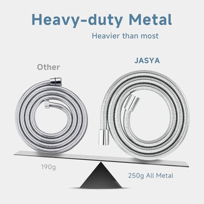 10ft Shower Hose Extra Long 304 Stainless Steel Handheld Showerhead Hoses For Hand Held Shower Heads,Brass Insert And Nut-durable ＆ Flexible 119 Inches Rv Shower Hose Replacement Chrome - color: Chrome, size: 119 Inches