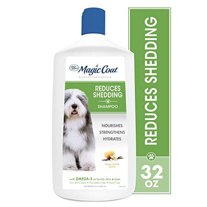 Four Paws Magic Coat Reduces Shedding Shampoo for Dogs Reduces Shedding Dog Shampoo 32 Ounces (1 Count) - size: 32 Ounces (1 Count), style: Reduces Shedding Dog Shampoo