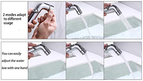 G-Sunny Quick-Connect Sink Faucet Sprayer Kit, Sink Hose Sprayer Accessories, Detachable Metal Adapter With Hand Shower,Hair Washing,Pet Cleaning,for Bathroom/Kitchen (Quick Connect Sprayer)