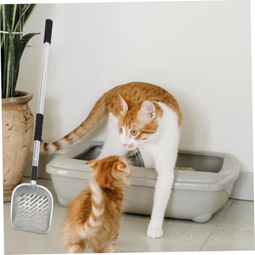 Long Handle Pooper Scooper Pet Supplies for Dogs Cat Litter Box Scooper Litter Scoop Multi-Functional Cleaning Tool Dog Accessories
