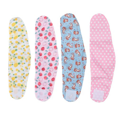 Pomya Washable Male Dog Belly Band, Washable Male Dog Belly Wrap, Dog Diapers for Male Dogs, Nappies Wrap for Post Surgery Wound Training, Reusable Soft Belly Bands, Pack of