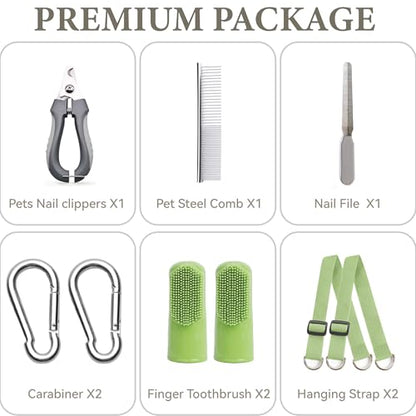 Dog Grooming Hammock – for Dogs Cat Grooming Hammock,Dog Sling for Nail Trimming with Dog Nail Clippers for Small Dogs,Dog Hammock for Nail Trim,Dog Hanging Harness for Nail Trimming - size: XL ( Legs Distance : 9.5-18.8" / Max W：80lb )