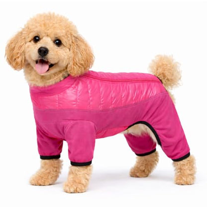 Pet Life ® Aura-Vent Lightweight 4-Season Stretch and Quick-Dry Performance Full Body Dog Coat Pet Jacket - color: Pink, size: Medium