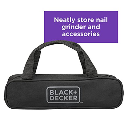 beyond by BLACK+DECKER BCRT8KPTAPB 8V MAX Cordless Rechargeable Pet Nail Trimmer and Rotary Tool Gray