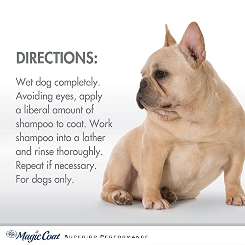 Four Paws Magic Coat Hypoallergenic Nourishing Oatmeal Shampoo for Dogs, Moisturizing Dog Wash for Itchy Dry Skin, Dog Grooming, Soothing Cucumber Scent, 16 Ounce - size: 16 Ounces (1 Count), style: Hypoallergenic Shampoo