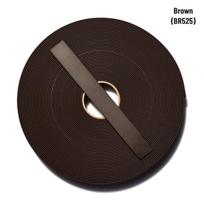 Buckleguy.com BioThane®, Beta, Leather Weight - color: Brown, size: W: 1-1/4" and L: 100 Foot Roll