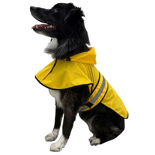 FROGG TOGGS Dogg Toggs Raincoat, Yellow, Size SM - color: Yellow, size: Small