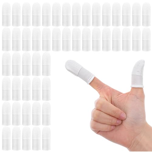 YUIANLB 30 Pcs Pet Dental Care Kit Finger Toothbrush Oral Cleaning Wipes Soft Washable Fabric Freshens Breath Reduces Plaque Tartar Complete Oral Hygiene Set for Puppies Kittens at Home