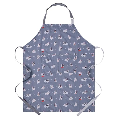 Waterproof Dog Apron for Women, Unisex for Cooking, Dog Grooming, Dishwashing - Lightweight Kitchen & Cleaning Apron